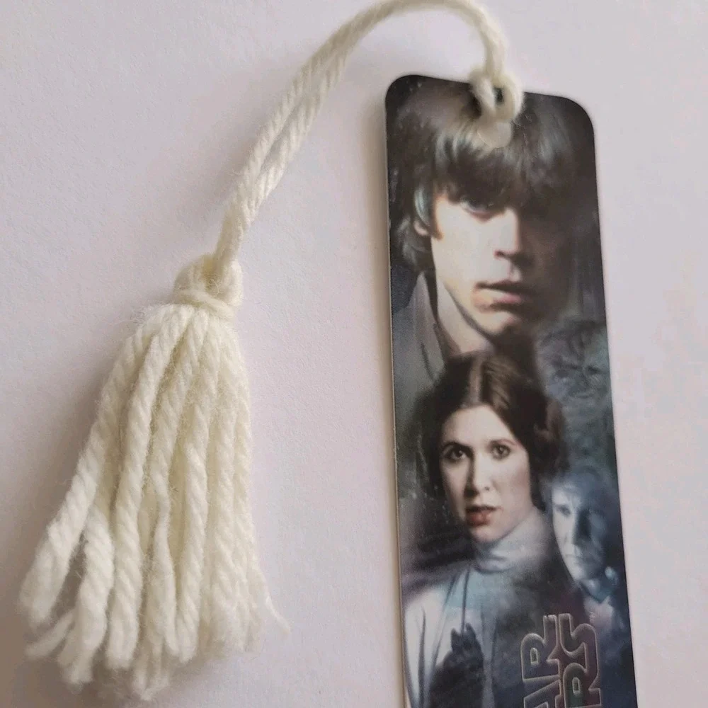 Vintage Y2K Star Wars Bookmark Millennium Falcon, Lucasfilm 00s 2002, CEBM-21288